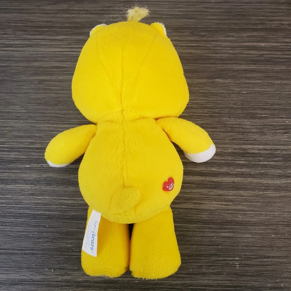 Vintage CARE BEARS 2002 Yellow Sun FUNSHINE Plush 8